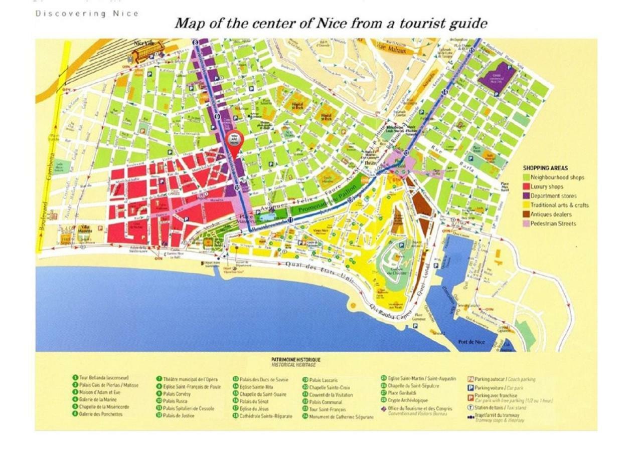 Jean Medecin - Modern Flat - Heart Of Center Apartment นีซ ภายนอก รูปภาพ